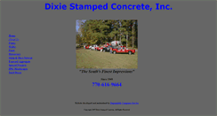 Desktop Screenshot of dixiestampedconcrete.com